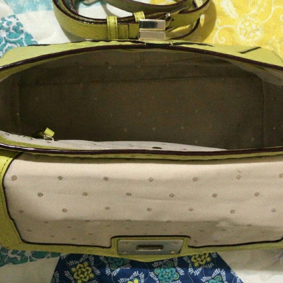 Kate Spade Nadine Lime Green Purse - Picture 7 of 7